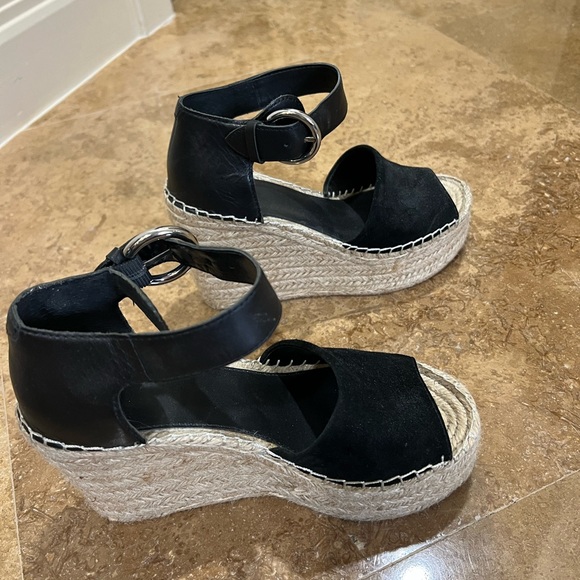 Marc Fisher Espadrille Wedge Sandal Size 7 - Picture 4 of 6